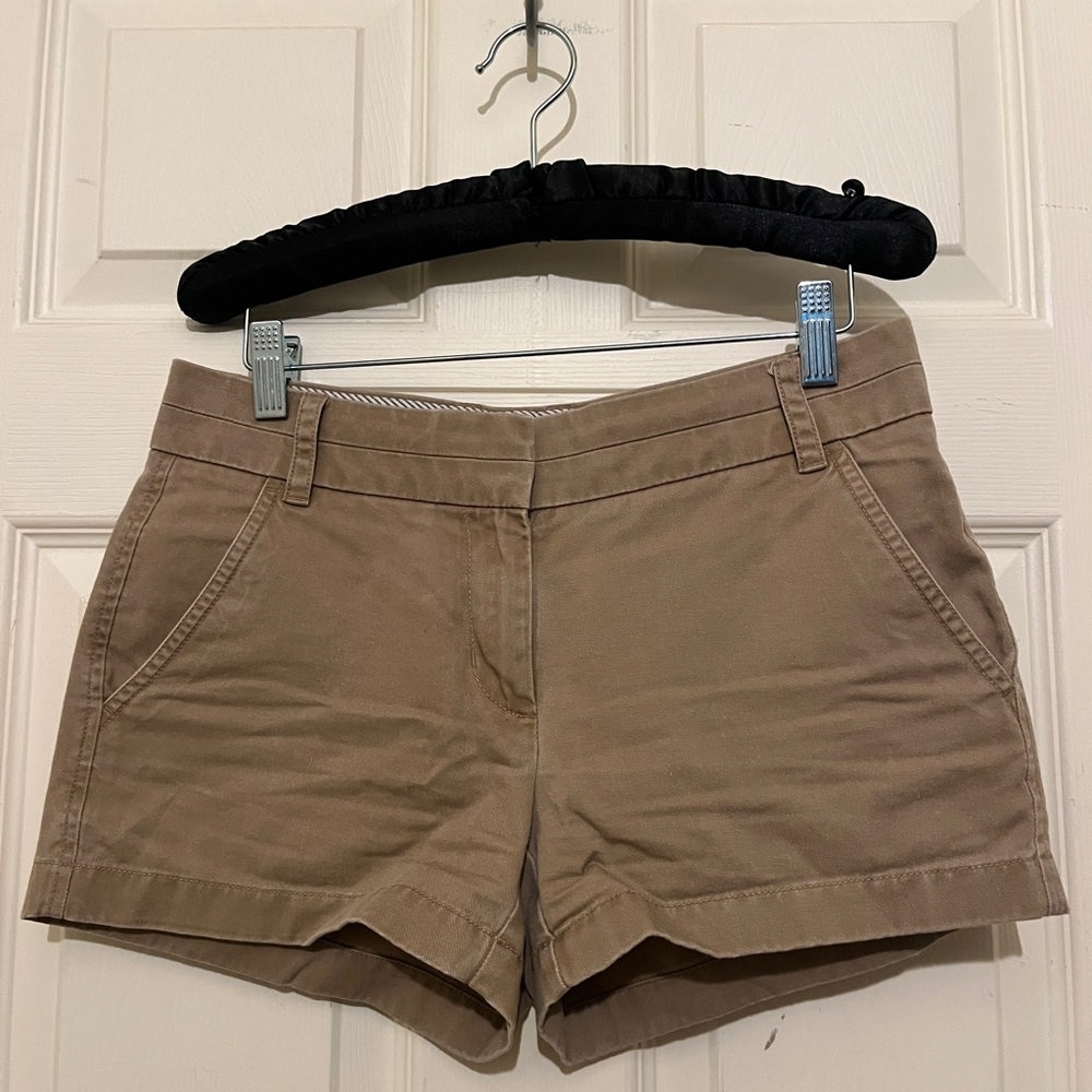 J. Crew Women's Khaki Chino Short 3” Inseam
